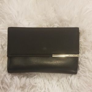Nine West Black Leather Wallet